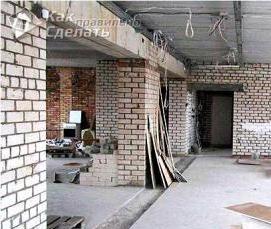 Кирпичная стяжка - вариант 1