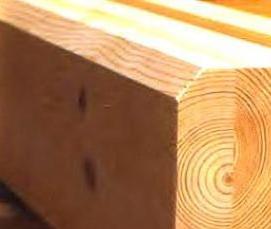 Клееный брус 100х200 мм - модель 2