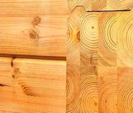 Клееный брус 50х100 мм - тип 3