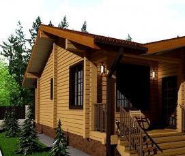 Клееный брус Эконом - тип 1