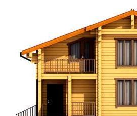 Клееный брус Эконом - тип 2