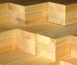 Клееный брус Ясень - модель 4