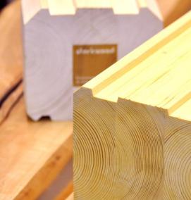 Клееный деревянный брус - тип 2