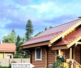 Клееный круглый брус - вариант 3