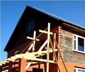 Клееный сосновый брус - вариант 4