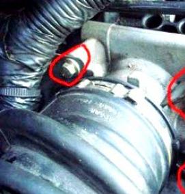 Клемма дроссельной заслонки - вариант 1