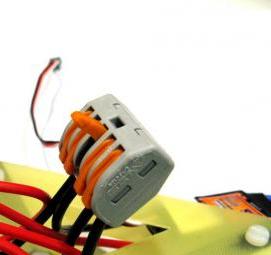 Клемма на 5 проводов - вариант 3