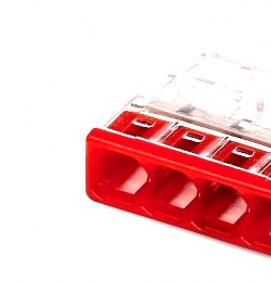 Клеммная колодка прозрачная - модель 3