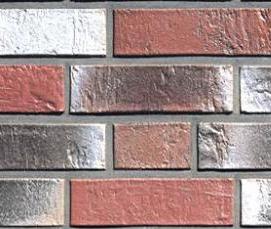 Клинкерный кирпич серого цвета - тип 1