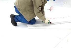 Клиновидный утеплитель кровли - вариант 1