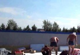 Клиновидный утеплитель кровли - вариант 4