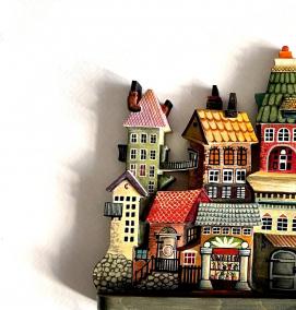 Ключница из дерева - модель 4