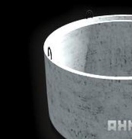 Кольцо опорное железобетонное - модель 2