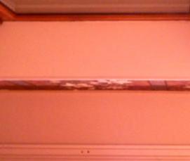 Комбинированные потолки под гипсокартон и натяжной - вариант 1