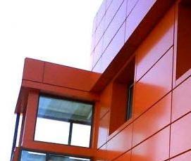 Композитные алюминиевые фасады - вариант 3