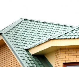 Коньковый ондулин - модель 1