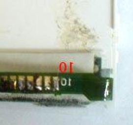 Коннектор дисплея - модель 3