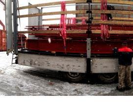 Консольная металлическая балка - вариант 1