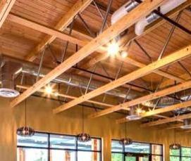 Консольные деревянные балки - модель 2