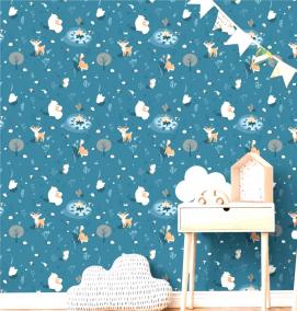 Коричневые флизелиновые обои - вариант 2