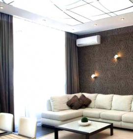 Коричневые виниловые обои - тип 4