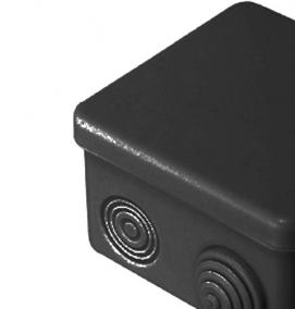 Коробка распределительная для открытой проводки - модель 2