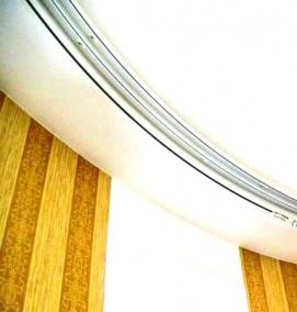 Короткий потолочный карниз - тип 2