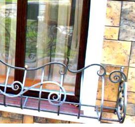 Кованая ключница на стену - вариант 3