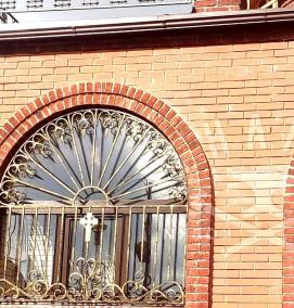 Кованная решетка на окно - тип 2