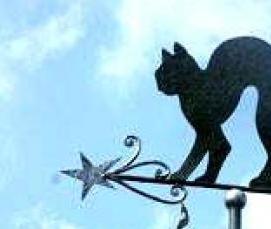 Кованые флюгера - модель 4