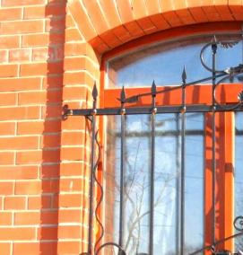 Кованые решетки на окна - модель 1