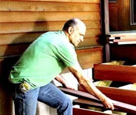 Кованые ступени для крыльца - вариант 4