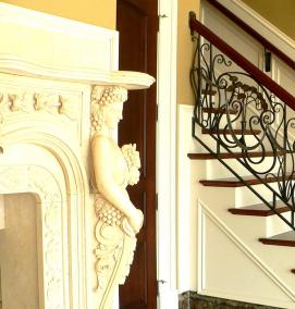 Кованые входные лестницы - тип 3