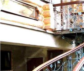 Кованые винтовые лестницы - модель 1