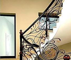 Кованые винтовые лестницы - модель 2