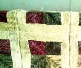 Ковролин квадратами - тип 1