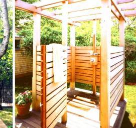 Кран для бака для летнего душа - вариант 1