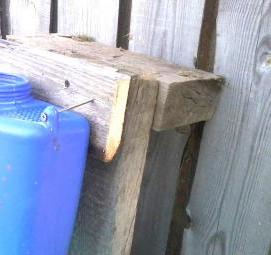 Кран для умывальника на дачу - тип 3