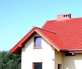 Красная металлочерепица - вариант 2