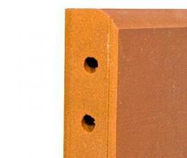 Красный клинкерный кирпич - тип 2