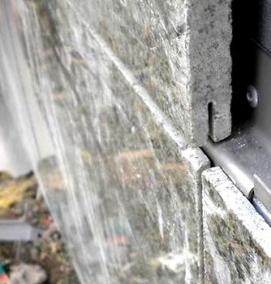 Крепление керамогранита на фасад - модель 3