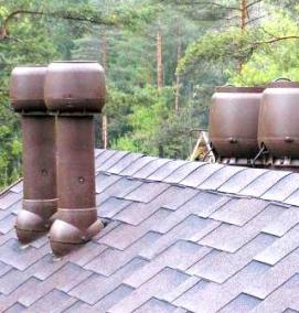 Кровельная вентиляция - модель 2