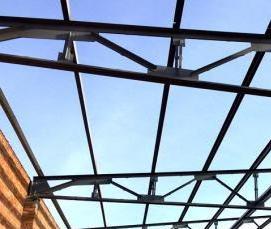 Кровельные металлоконструкции - вариант 4