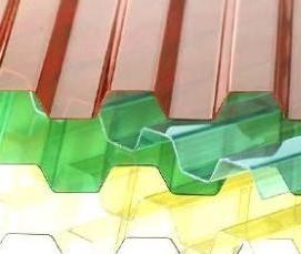 Кровельный поликарбонат - модель 1