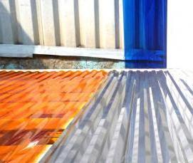 Кровельный поликарбонат - модель 2