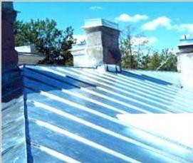 Кровля из оцинкованной стали - тип 4