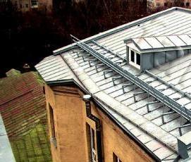 Кровля из оцинкованной стали - тип 2