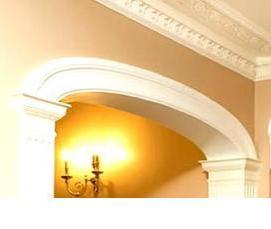 Круглая лепнина - модель 1