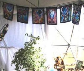 Круглая теплица купол - вариант 1