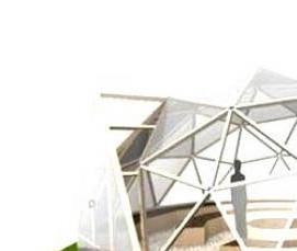 Круглая теплица купол - вариант 3